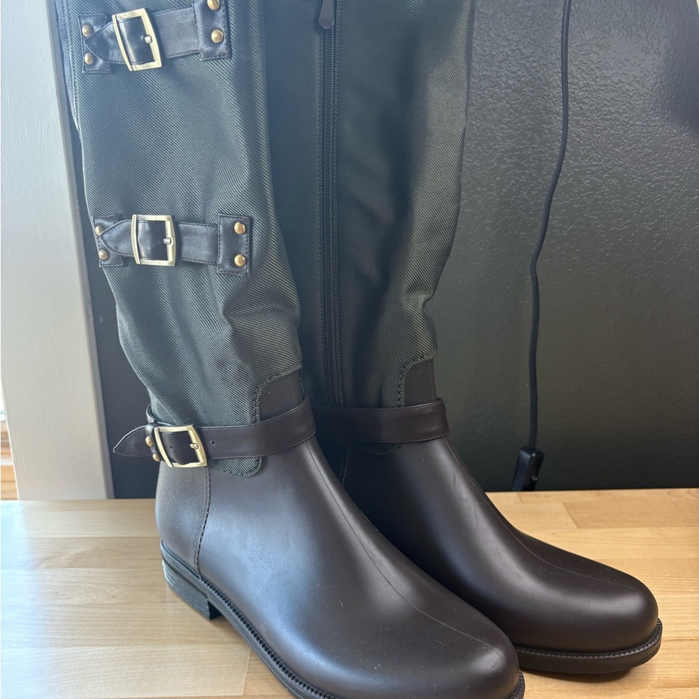 Stylish Brown Winter & Rain Boots